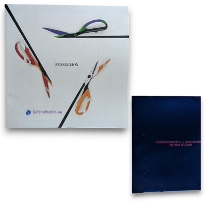 LD-Neon Genesis Evangelion Movie LaserDisc Box Set & Bandai HG EVA-01 Crystal Ver.