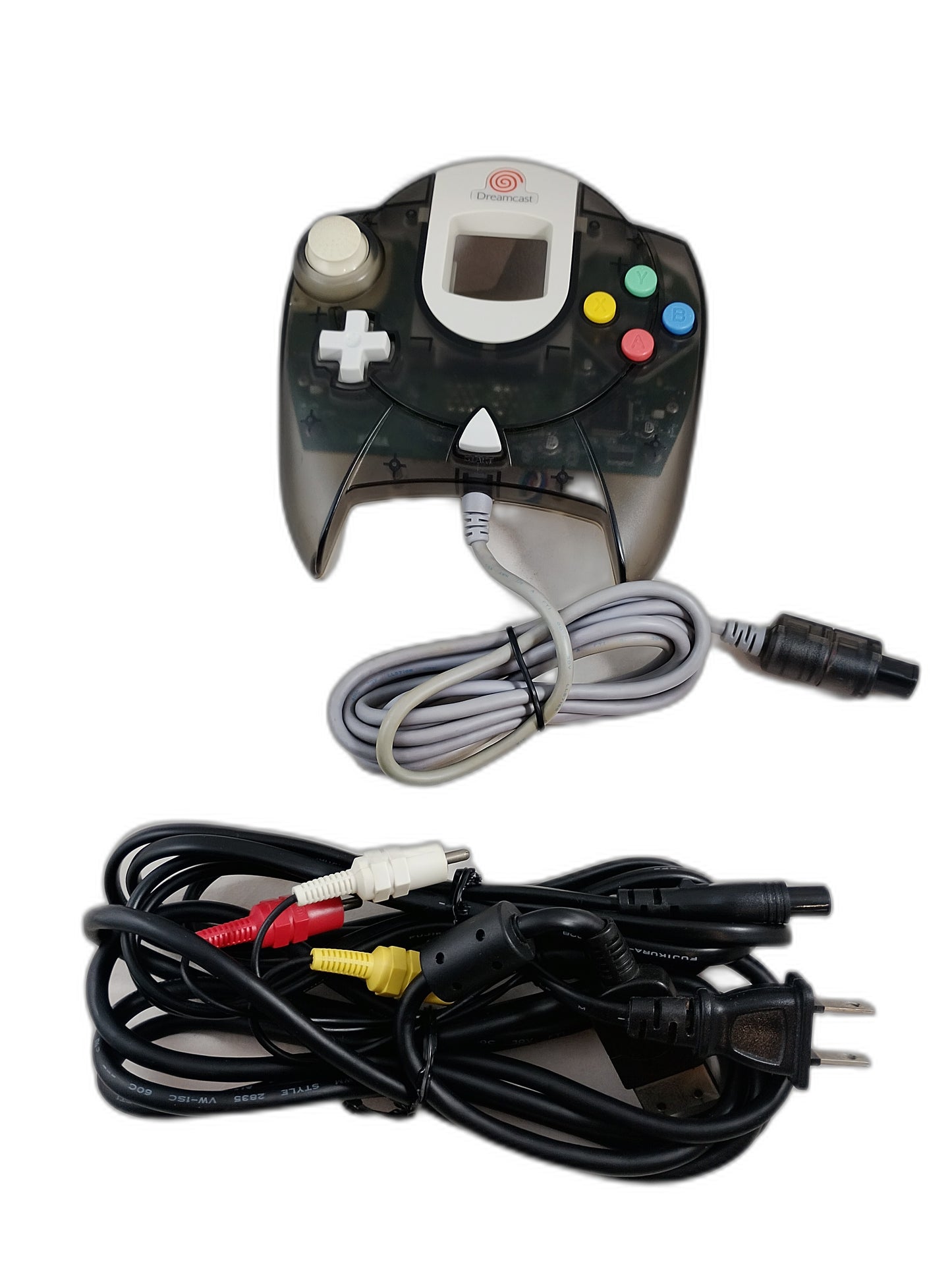Dreamcast - Console with Controller - SEGA -Black Smoke