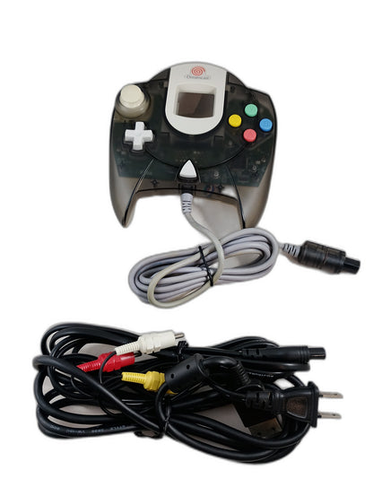 Dreamcast - Console with Controller - SEGA -Black Smoke