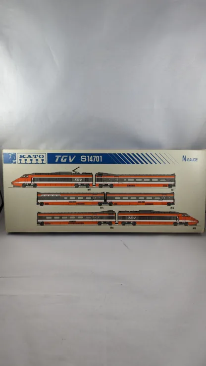 KATO French TGV S14701 (1983) (Hard to spot) (Very good condition) - Imagen 5