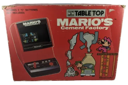 GW GAME AND WATCH TABLE TOP MARIO´S CEMENT FACTORY NINTENDO - Imagen 9