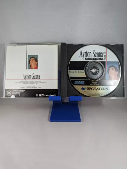 SEGA SATURN - Ayrton Senna (game+case+instruction) JAPAN - Imagen 2