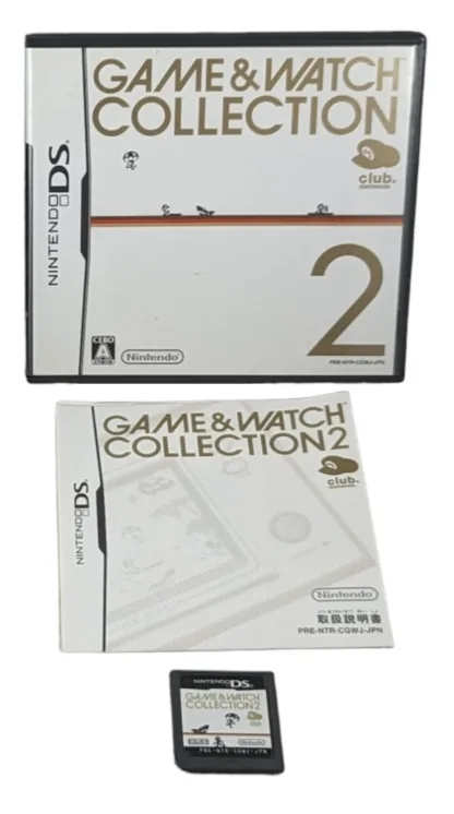 DS - GAME AND WATCH COLLECTION 2 (game+box+instruction) CLUB Nintendo – JAPAN