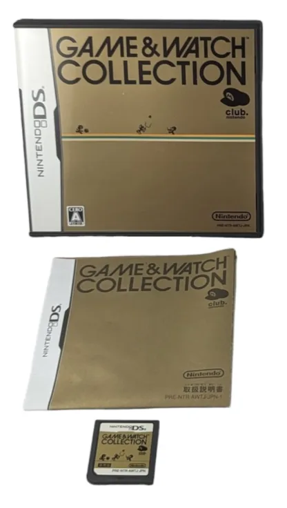 DS - GAME AND WATCH COLLECTION 1 (game+box+instruction) CLUB Nintendo – JAPAN