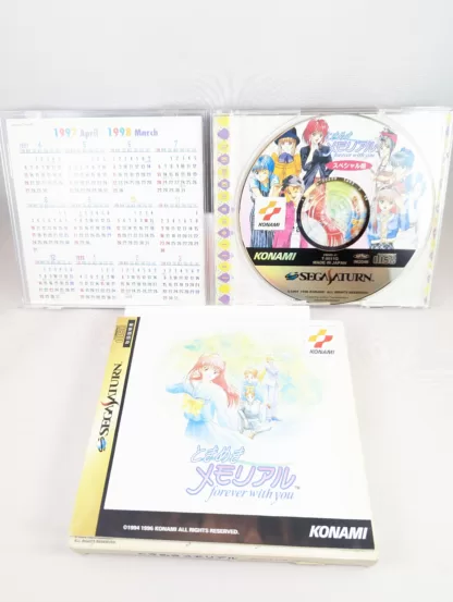 SEGA SATURN - Tokimeki memorial - Forever with You (game+case+instruction) JAPAN - Imagen 2