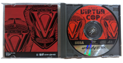 SEGA SATURN - VIRTUA COP (game+case+instruction) JAPAN - Imagen 2