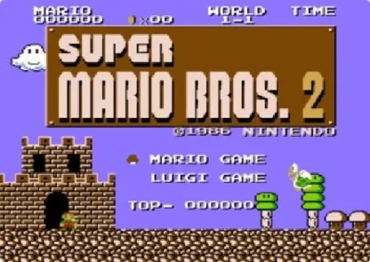 FAMICOM DISK SYSTEM SUPER MARIO BROS 2 (game+case+OUTER BOX+instruction) Nintendo – JAPAN - Imagen 3