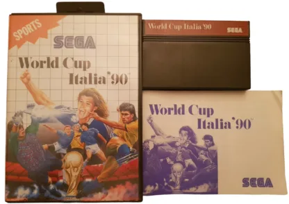 MS MASTER SYSTEM – World Cup Italia 90 (game+case+instruction) (PAL)