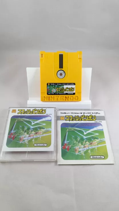 FAMICOM DISK SYSTEM Smash Ping Pong Disk System 1987 Serial matching (FMC-PPN)