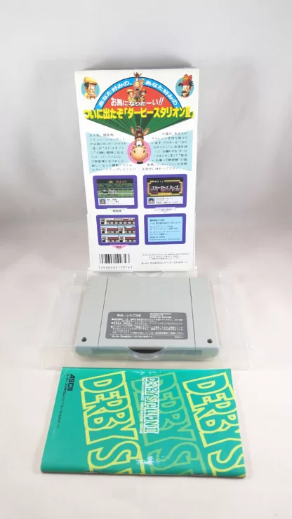 SUPER FAMICOM - Derby stalion III - SNES/SFC (game + box + instructions) Super Nintendo (JAPAN) - Imagen 2