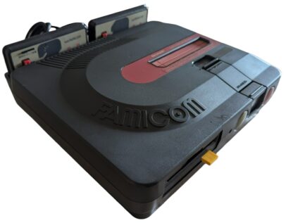 Sharp FAMICOM TWIN BLACK AN500B (SINGLE CONSOLE+AC EURO) NEW BELT- SERVICED (ONLY Japan EDITION) - Imagen 2