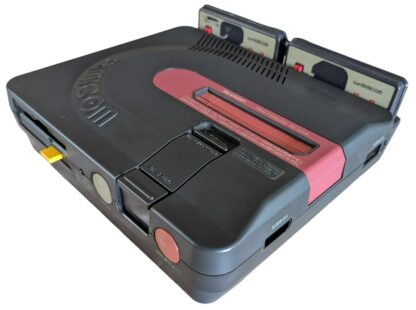 Sharp FAMICOM TWIN BLACK AN500B (SINGLE CONSOLE+AC EURO) NEW BELT- SERVICED (ONLY Japan EDITION) - Imagen 3