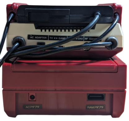 FAMICOM UNIT+FAMICOM DISK UNIT+RAM ADAPTER (NEW BELT-SERVICED) NINTENDO (ONLY JAPAN Edition) - Imagen 3