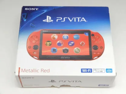 PS VITA - PCH 2000 PlayStation Metallic Red (JAPAN EDITION ONLY) SONY - Imagen 6