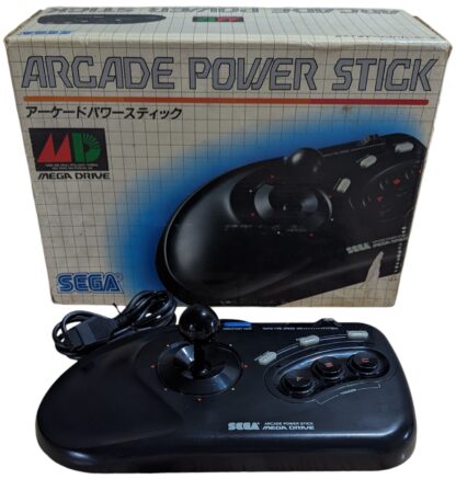 SEGA Megadrive - Arcade Power Stick CONTROLLER - 3 Button/Rapid Fire WITH BOX (Japan) - Imagen 2