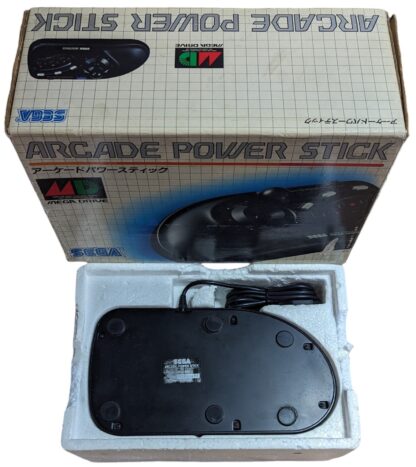 SEGA Megadrive - Arcade Power Stick CONTROLLER - 3 Button/Rapid Fire WITH BOX (Japan) - Imagen 4