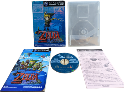 GC – The Legend of Zelda – Wind Waker kase  (game+box+instruction) Nintendo Gamecube (JAPAN)