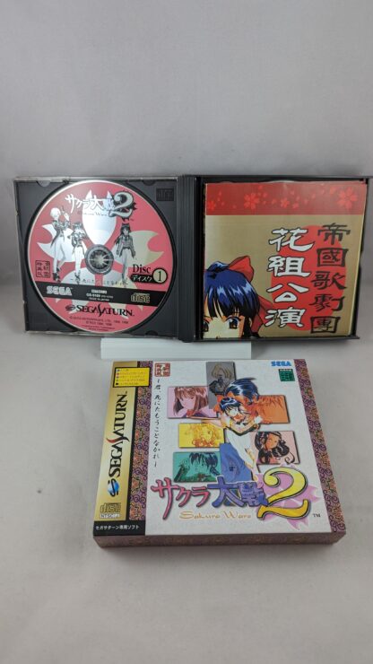 SEGA SATURN - Sakura Wars 2 (game+case+instruction) JAPAN - Imagen 6