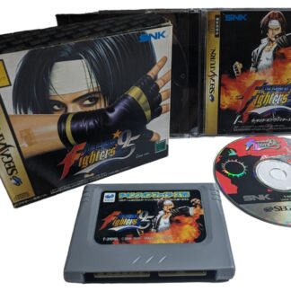 SEGA SATURN - King of Fighters 95 + RAM CARTRIDGE  (JAPAN)