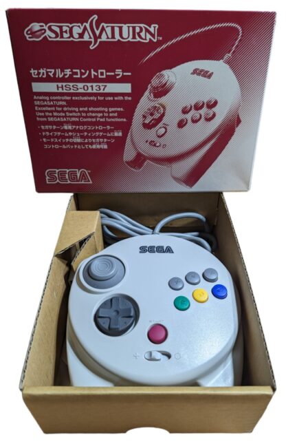 SEGA SATURN - HSS-137 Multicontroller - 3D Control PAD (BOXED) - Controller (Japan) - Imagen 3