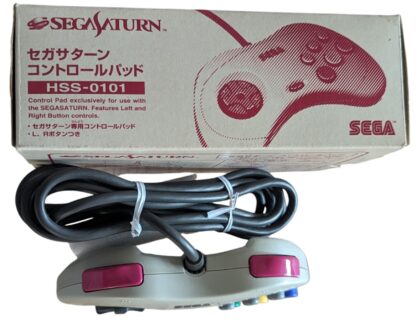 SEGA SATURN - HSS-0101 PAD (BOXED) - Controller (Japan) - Imagen 3