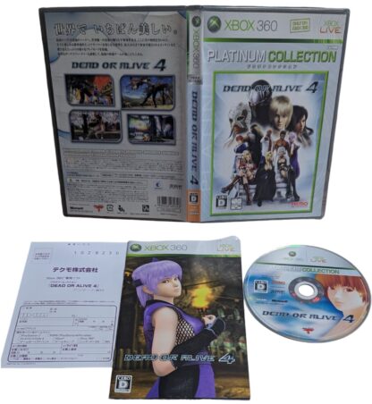 X-BOX 360 - Dead or Alive 4 - Microsoft (JAPAN)