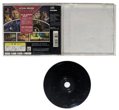 PS1 - Star Wars Phantom Menace  - NO Cover, CD Scratched / Working - Sony Playstation (JAPAN) - Imagen 2